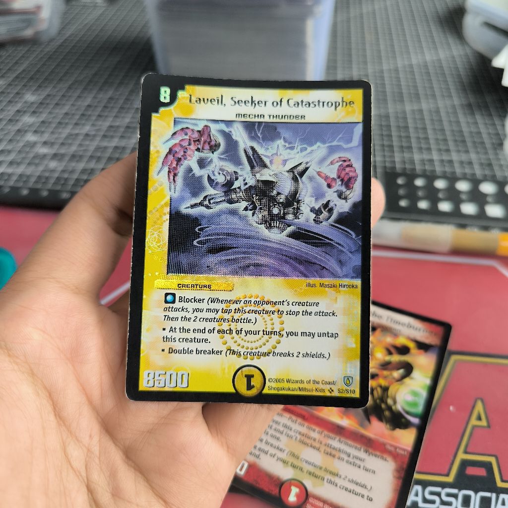 kartu Laveil Seeker of Catastrophe ⁠Duel Masters TCG Stomp-A-Trons of Invincible Wrath S2/S10