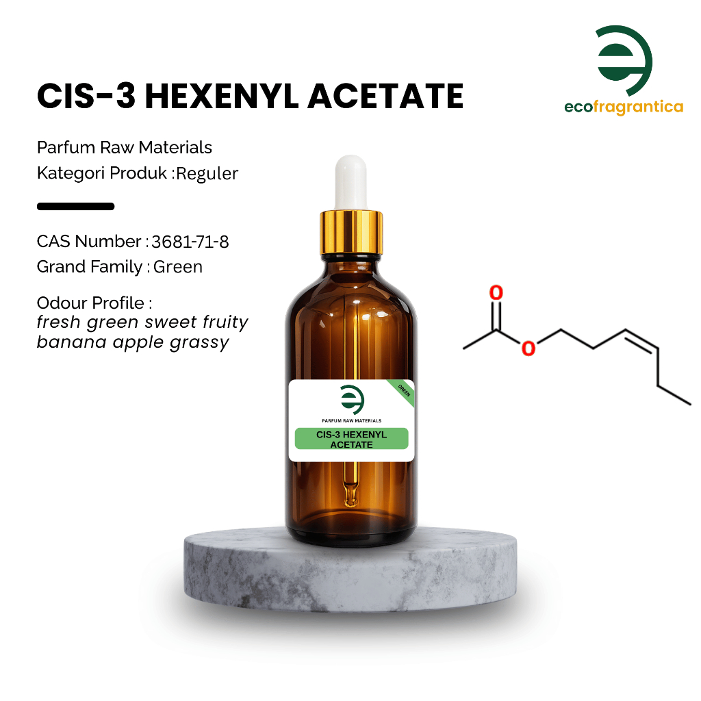 Ecofragrantica - CIS-3 Hexenyl Acetate - Aromachemical