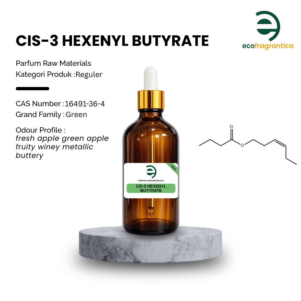 Ecofragrantica - CIS-3 Hexenyl Butyrate - Aromachemical