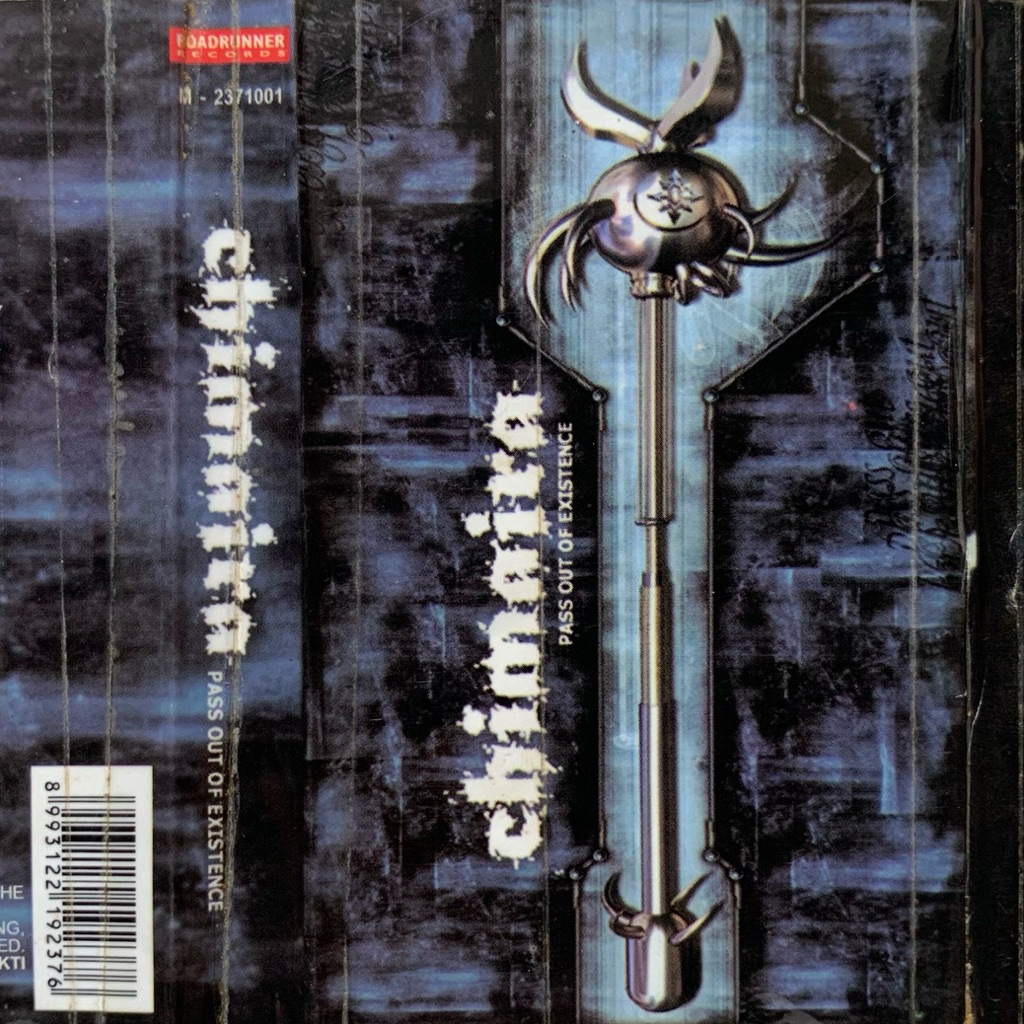 Kaset Pita Chimaira - Pass Out Of Existence (2001 Roadrunner Records / The All Blacks B.V.)