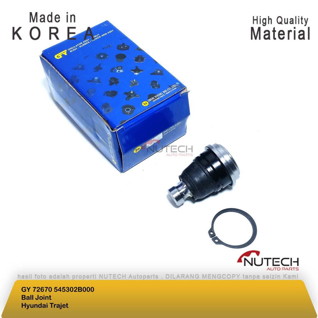 Ball Bal Joint Boljoint Boljoin Balljoint Hyundai Trajet OEM Import Korea