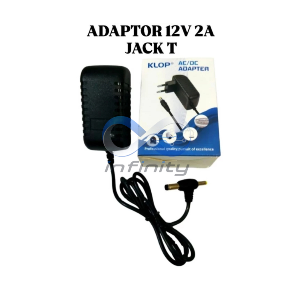 Adaptor 12V 2A Jack T, Adaptor Switching Power Supply 12V 2A Jack T
