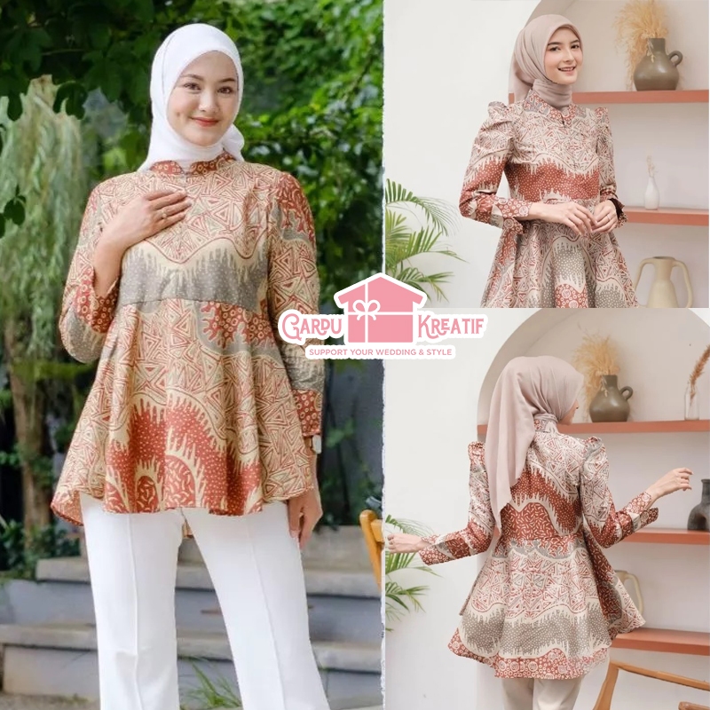 BATIK WANITA / BATIK KANTOR / BATIK KULIAH / BAJU BATIK WANITA KANTOR / BATIK KONDANGAN / BAJU BATIK