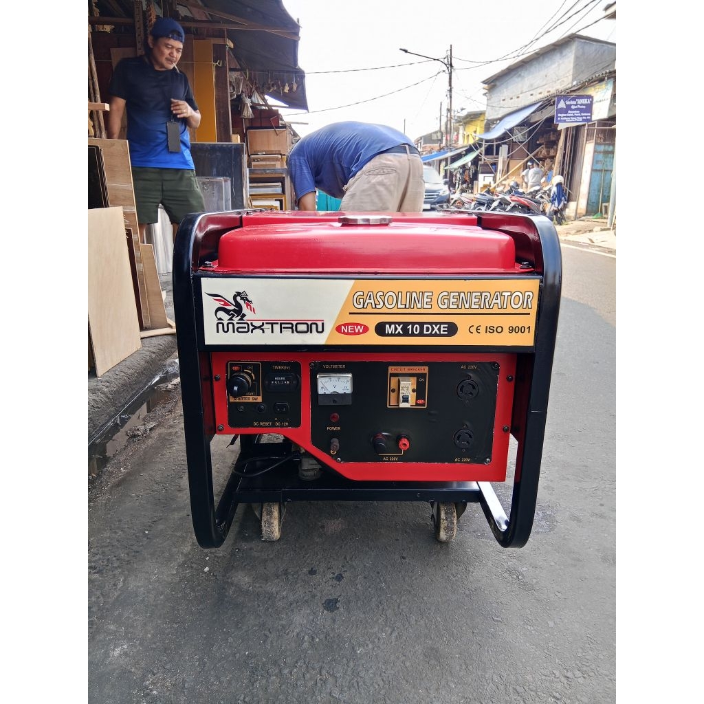 Mesin Genset Maxtron MX10DXE/9000Watt Elektrik Stater