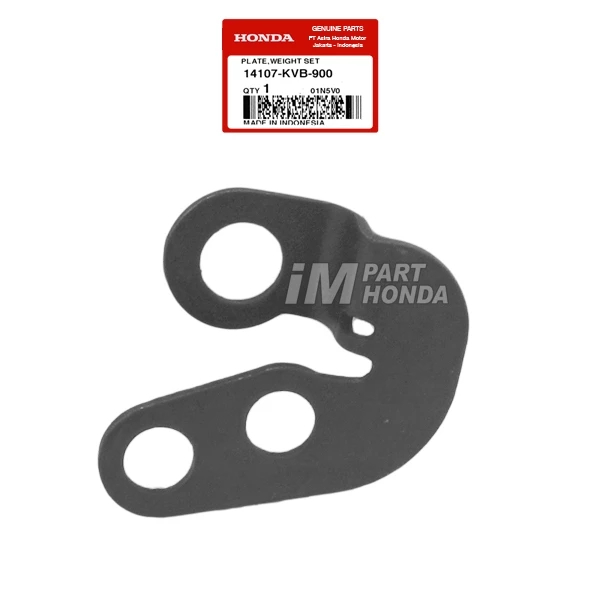 [14107-KVB-900] PLATE WEIGHT SETTING / PLAT TAHANAN PENAHAN NOKEN AS KLEP DEKOMPRESI VARIO 110 CW / 