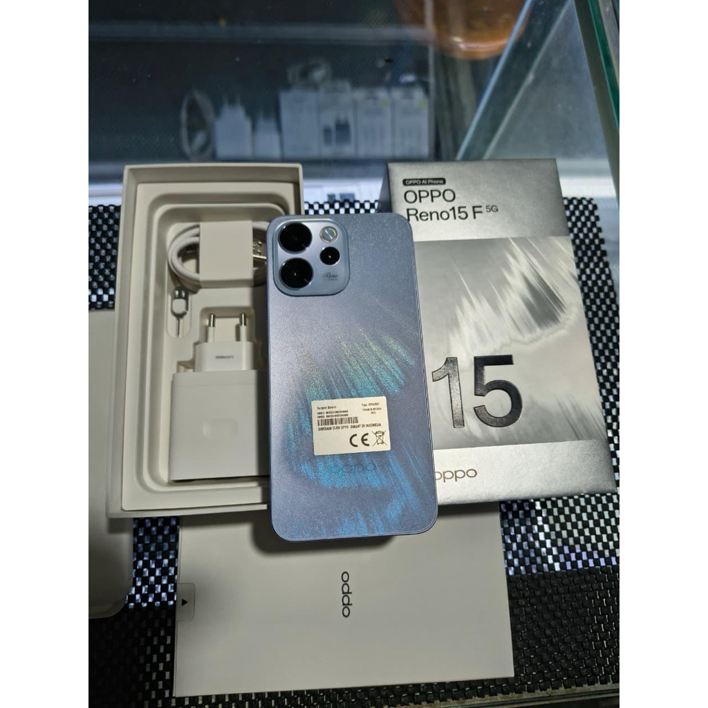 OPPO RENO 15F 5G SECOND FULLSET