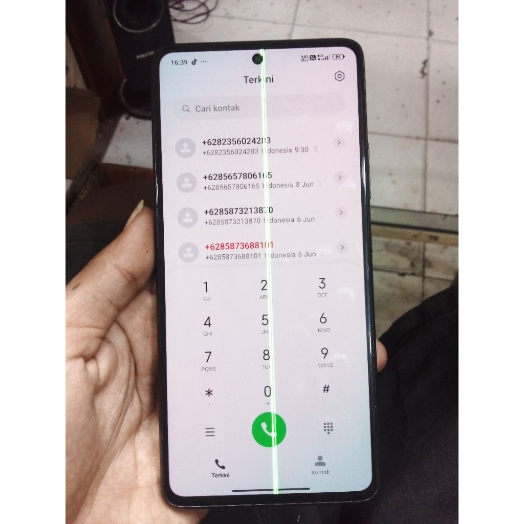 LCD Xiaomi 11T Pro Original Copotan Minus