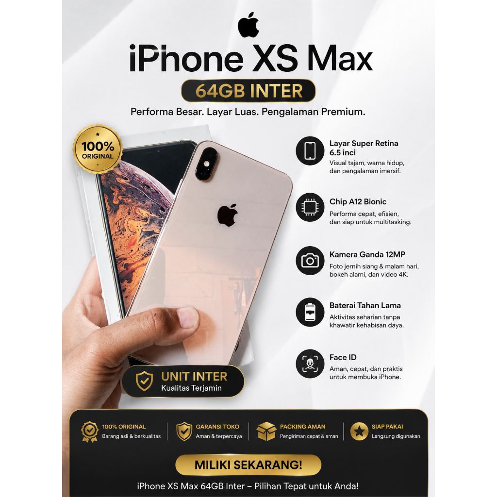 IPHONE XS MAX inter