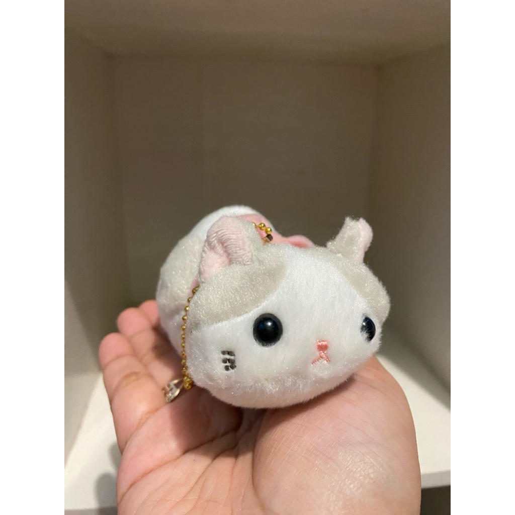 Boneka Gantungan Kunci Kucing Amuse Original Japan Plush Keychain Cat Kawaii