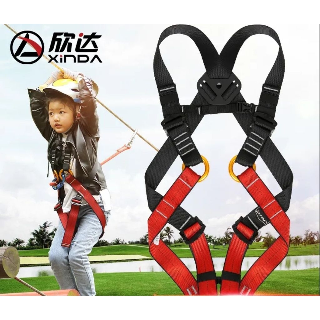 XINDA Fullbody Harness Anak Panjat Climbing Adventure Park