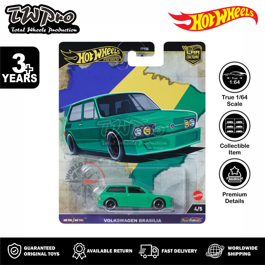 Hot Wheels Car Culture Circuit Legends Volkswagen Brasilia