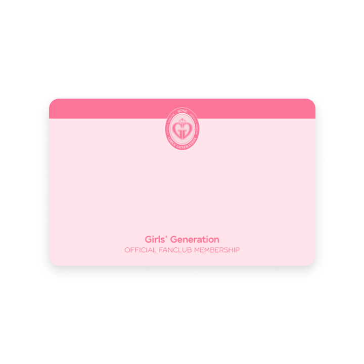 SNSD SONE Membership Weverse Official Fanclub Membership