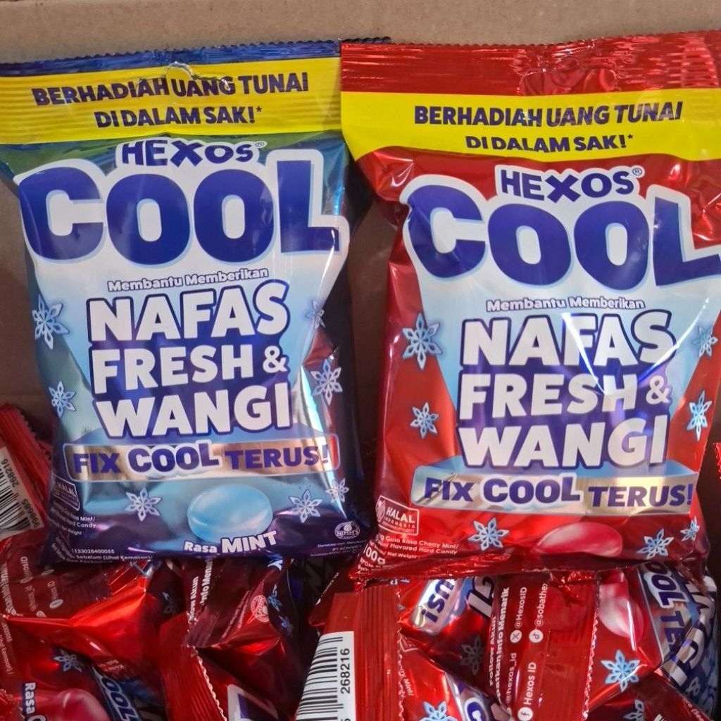 Permen Hexos Cool || 100g