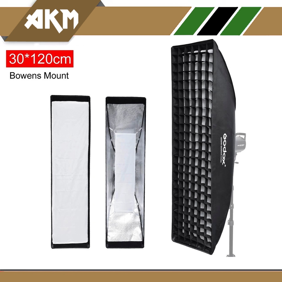 softbox stripbox godox 120x30cm