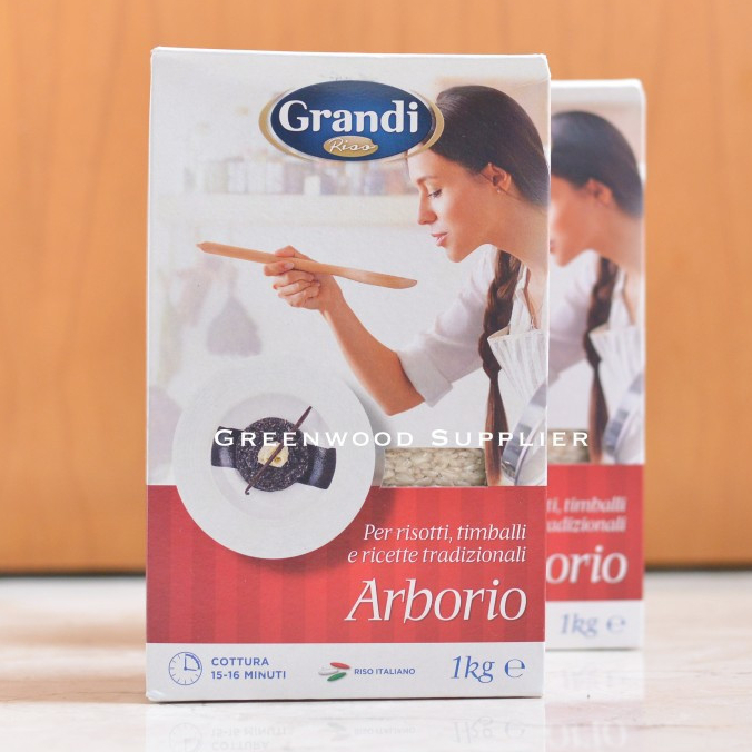 BERAS ARBORIO Grandi Riso Arborio Rice / Nasi Risotto RICE ITALIA 1KG