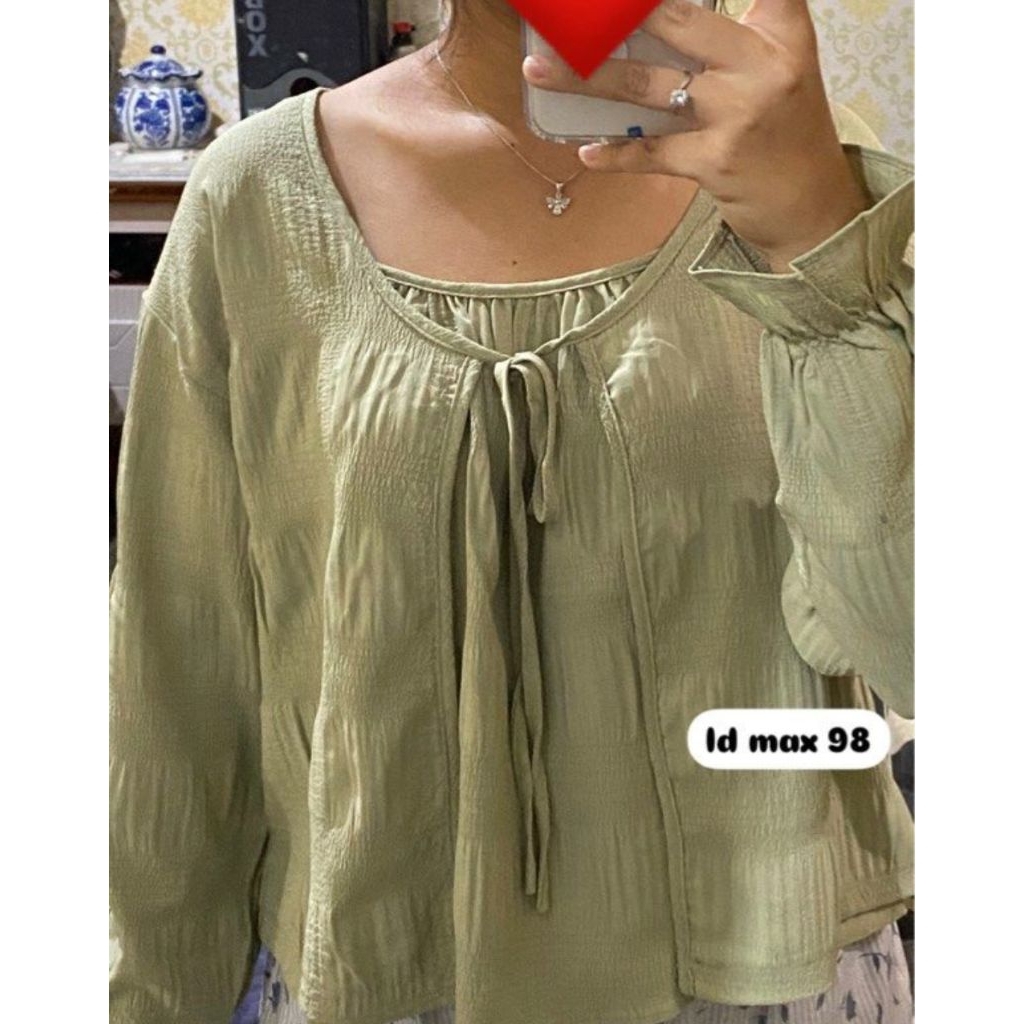 BLOUSE SAGE