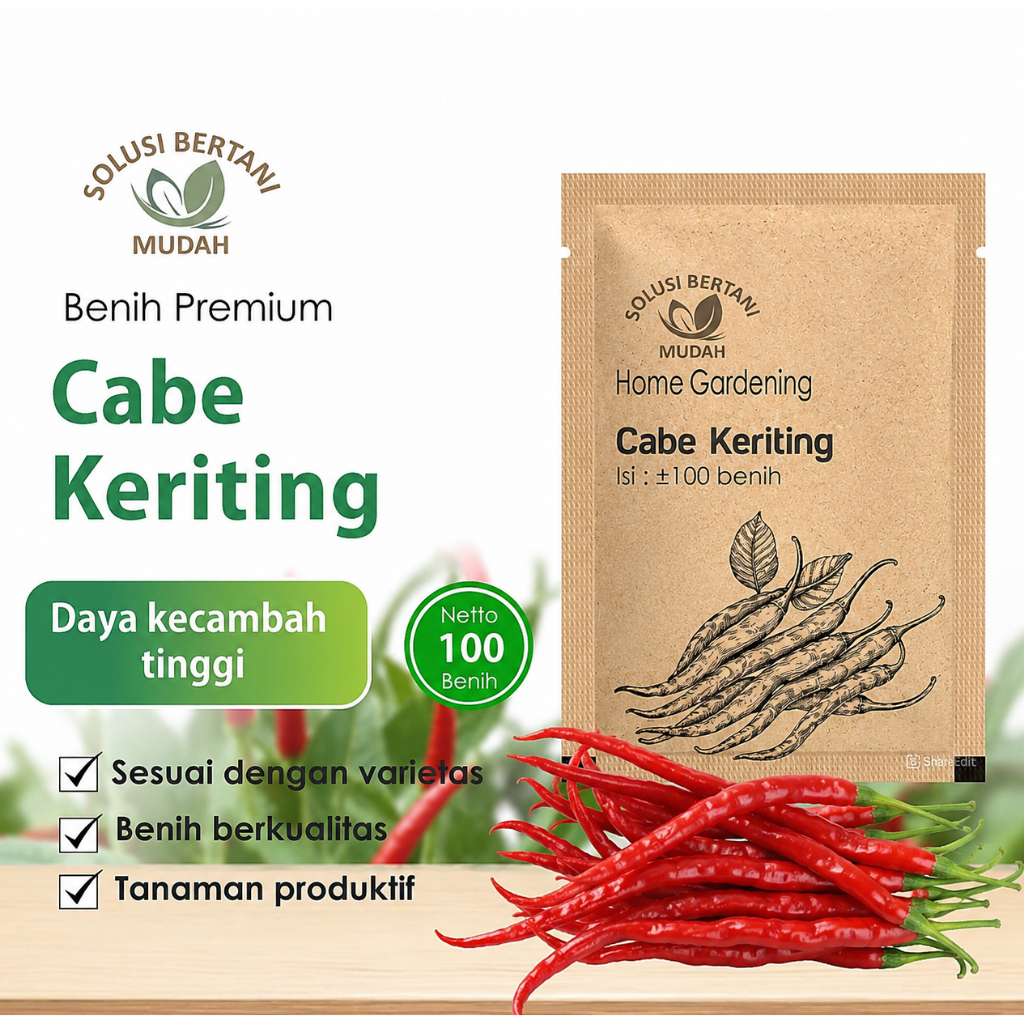 Biji - Bibit Bibit Cabe Merah Keriting Unggul