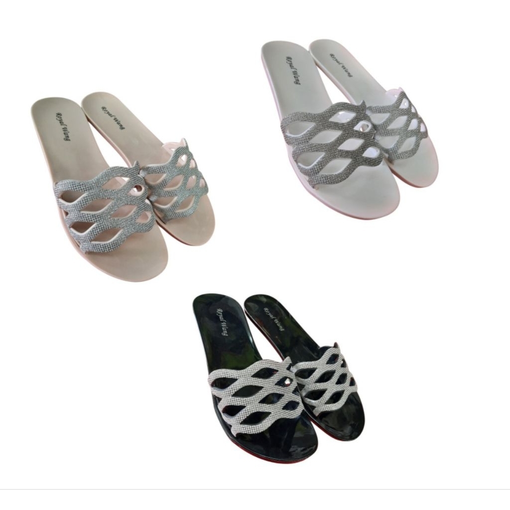 SANDAL JELLY WANITA ROYAL WANG ORIGINAL ROYAL WANG