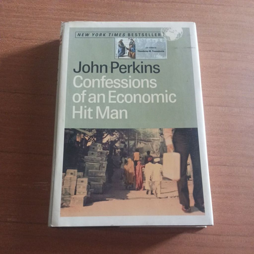 Buku John Perkins Confession of an economic hitman (preloved) ORI