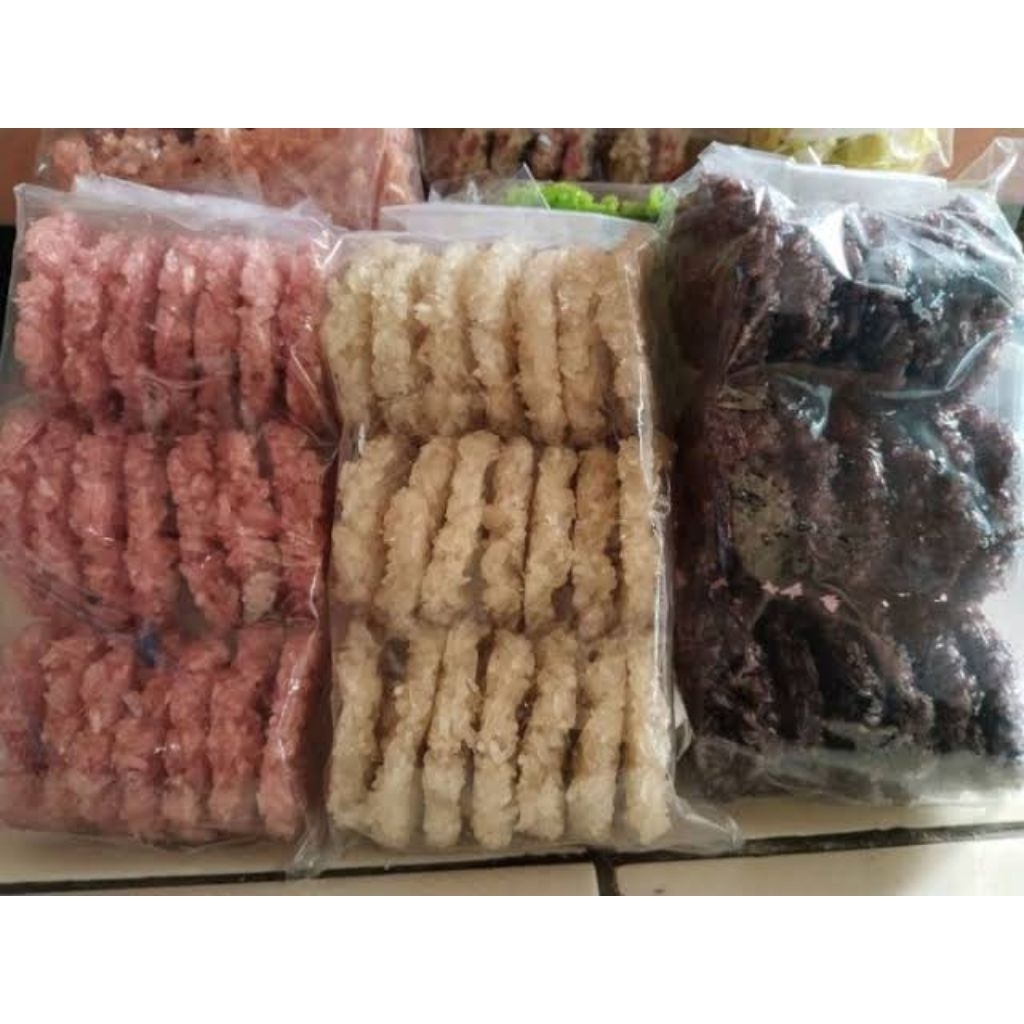 RENGGINANG MENTAH / RENGGINANG KETAN MENTAH / RENGGINANG TERASI / RENGGINANG KETAN HITAM / RENGGINAN