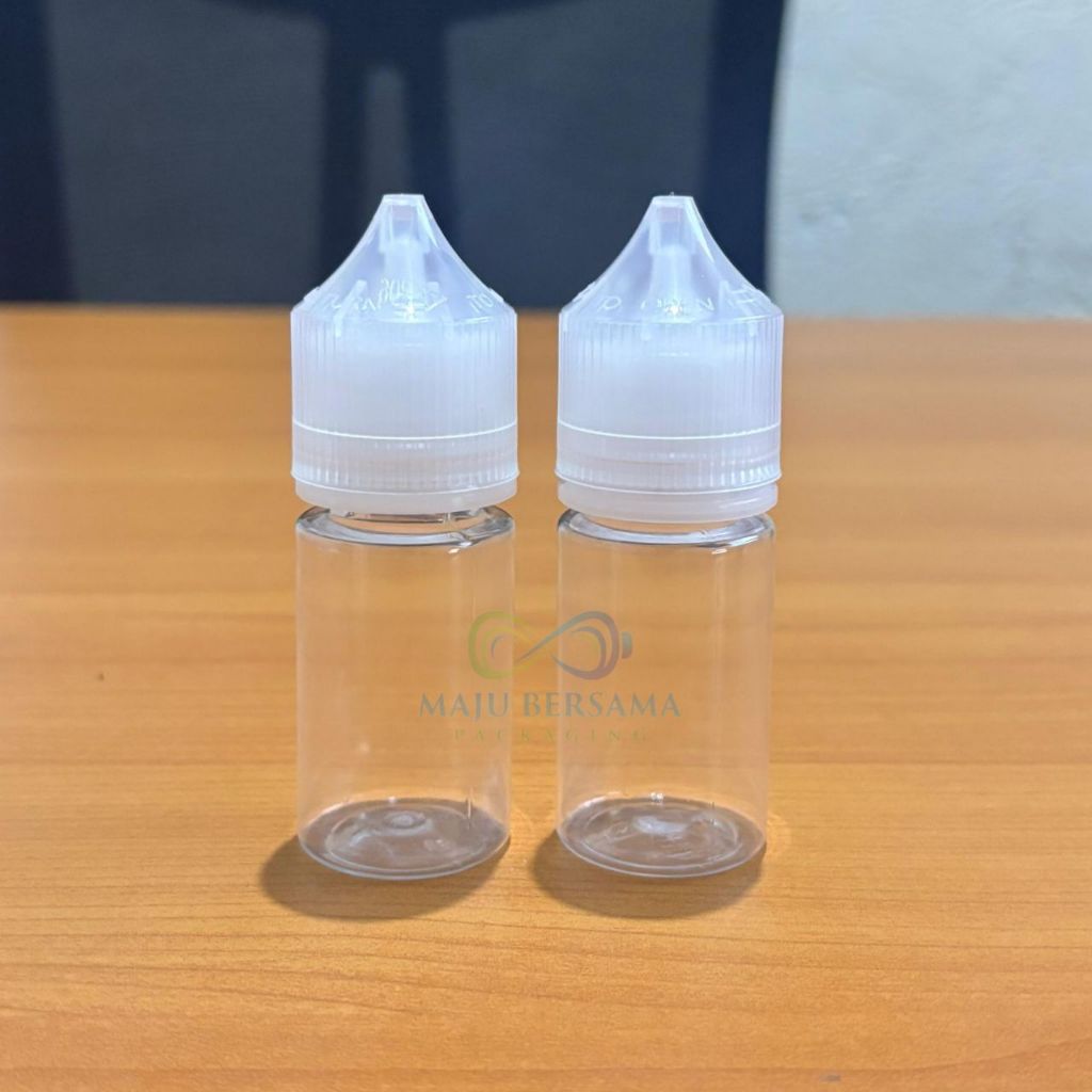 Botol Liquid Vape 30ml / Botol Vape 30ml  Tutup lonjong