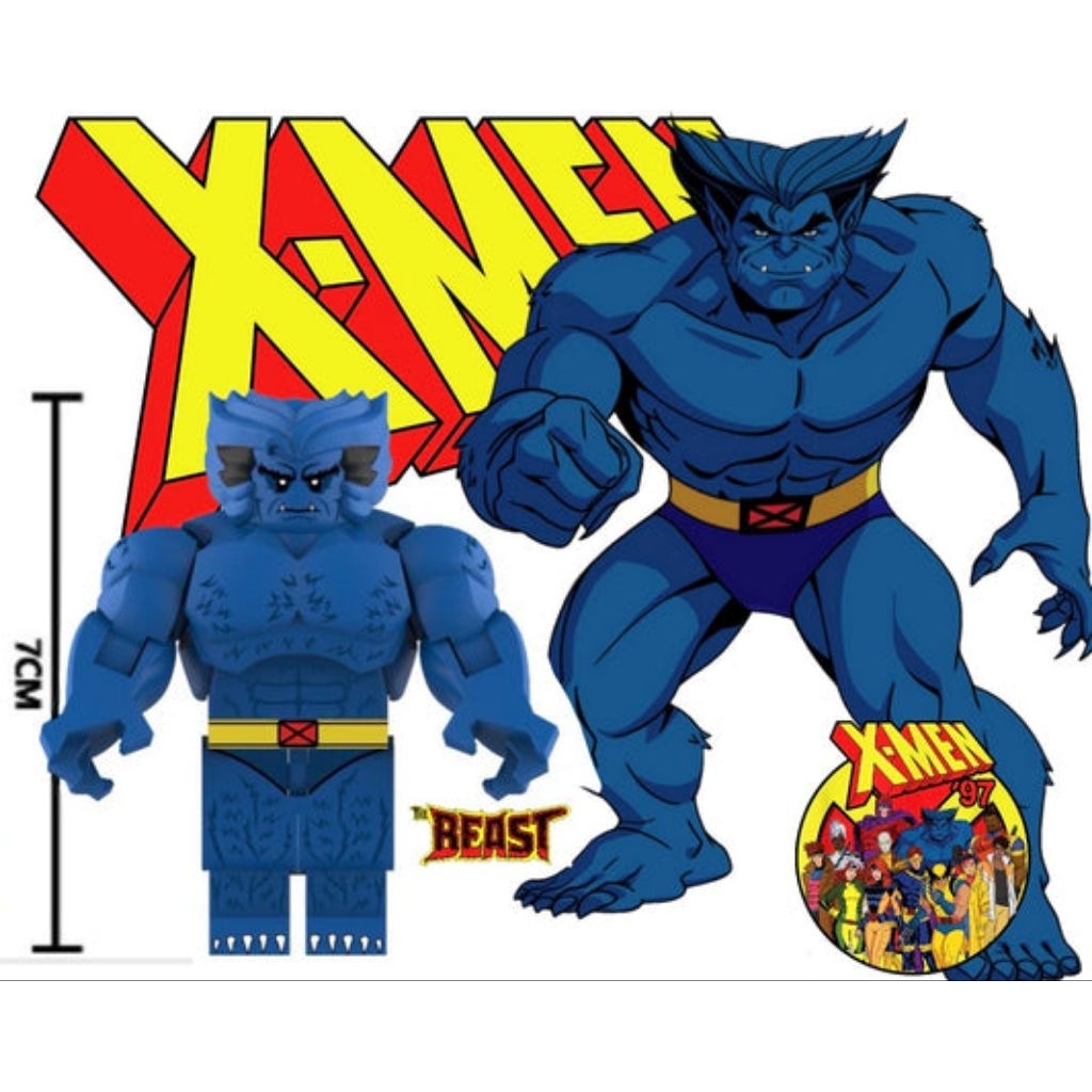 figure beast figure hank mccoy figure x men 97 figure x -men 97 figure mutan figire avengers doomsda