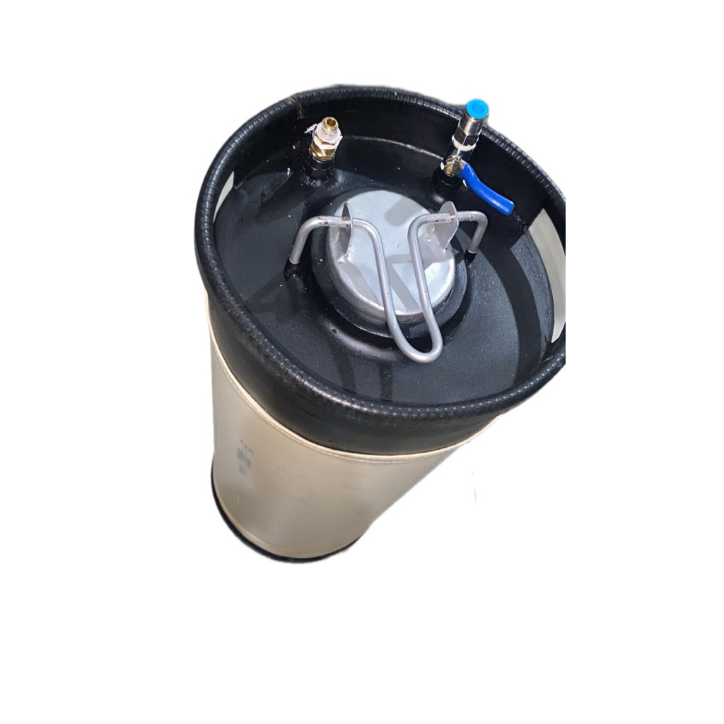 Water Tank Stainless Dental Unit Lengkap Regulator 19L/Tabung Air Dental Unit