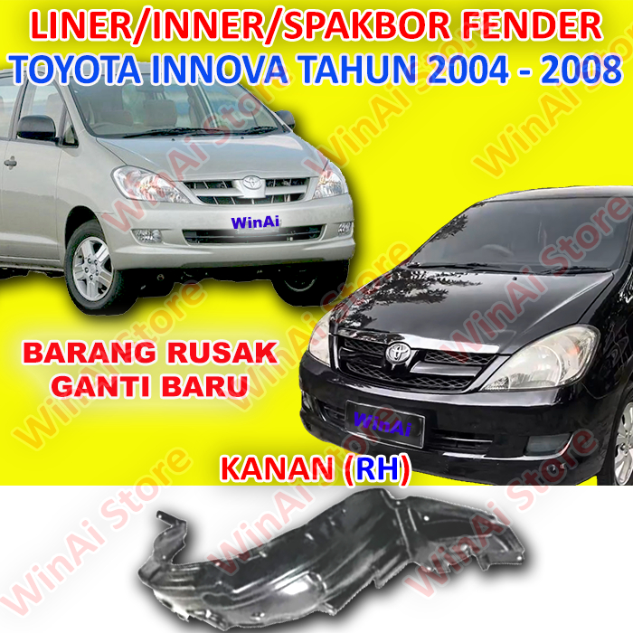 LINER/INER FENDER INNOVA 2004 SAMPAI 2008 CARGO
