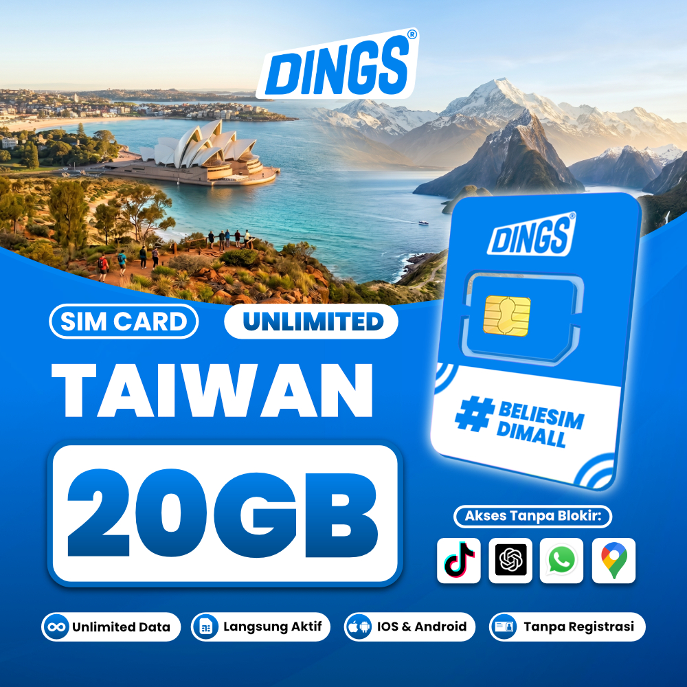 SIM CARD Taiwan Big Kuota Internet