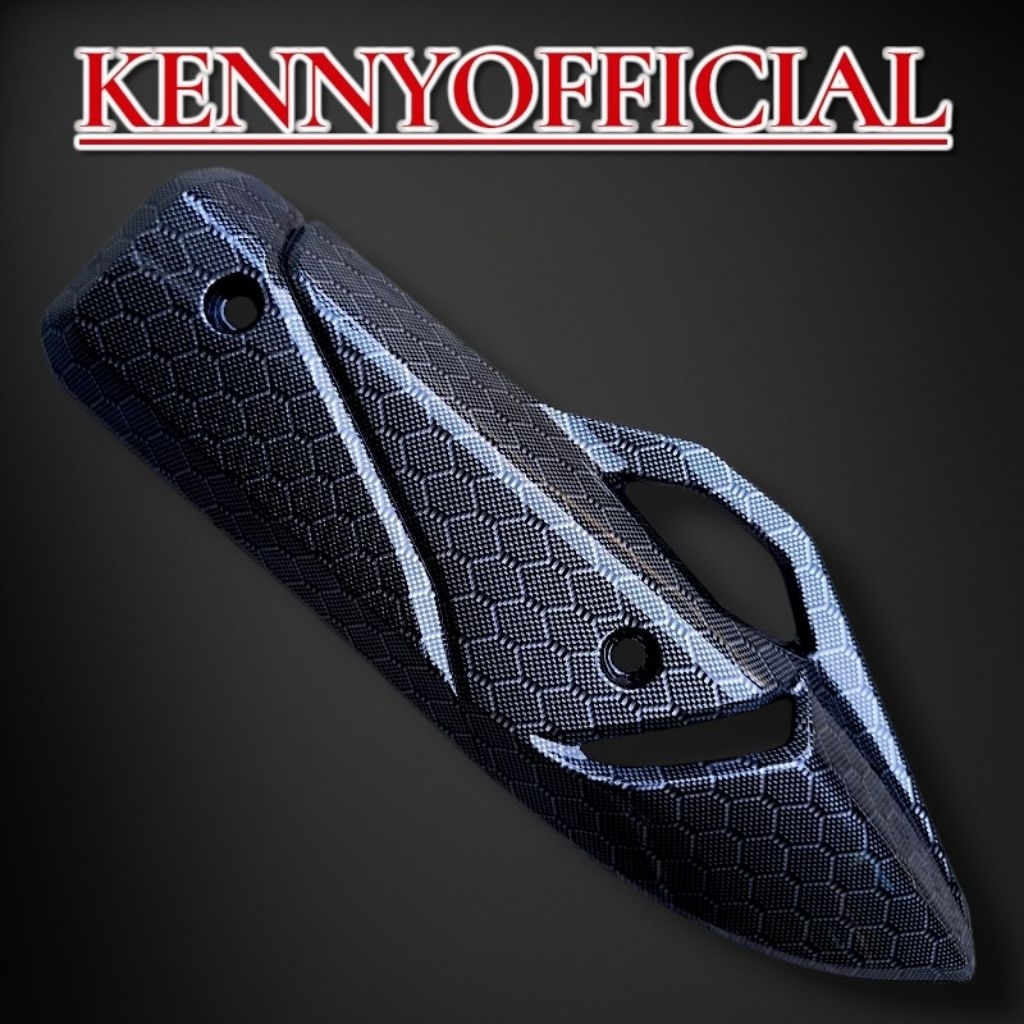 TAMENG KNALPOT VARIO 160 - PCX 160 CARBON WTP HEXAGONAL