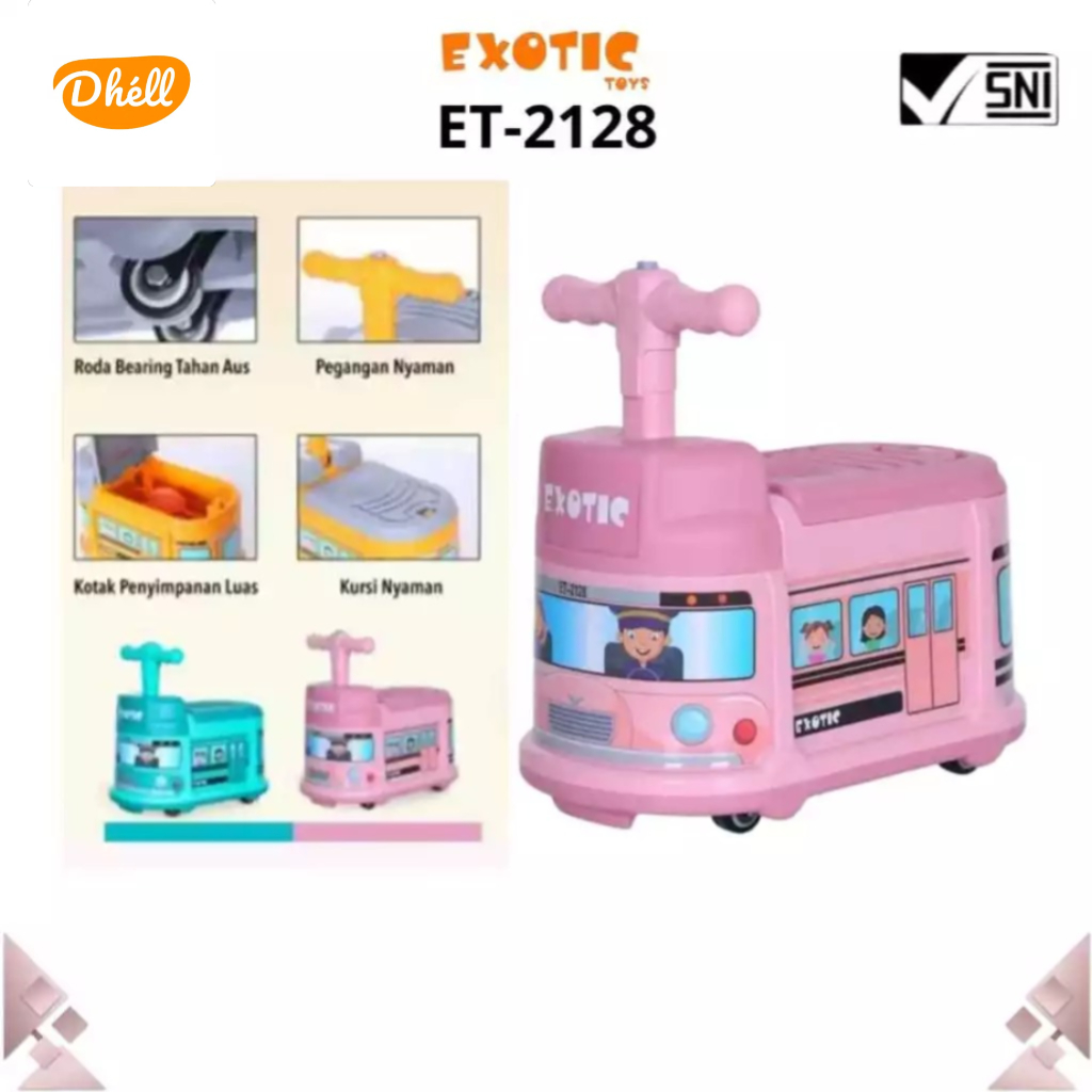 Exotic Ride On Toys ET-2128 / Mainan Mobil Anak