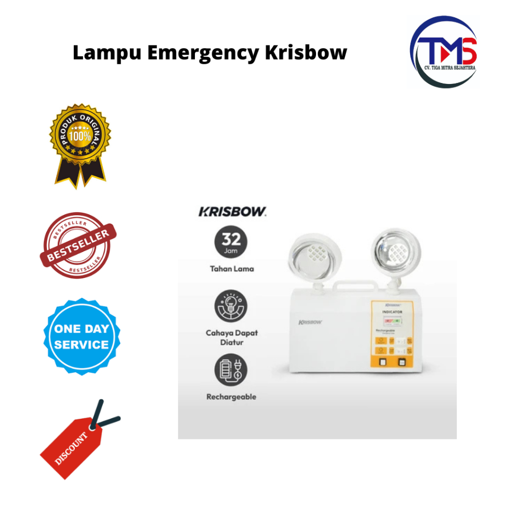 Lampu Emergency Krisbow
