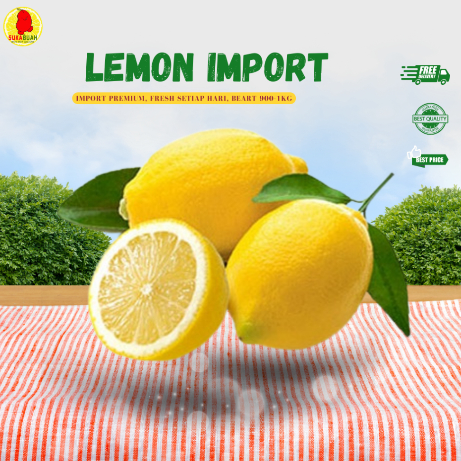 Lemon import China segar - Sukabuah