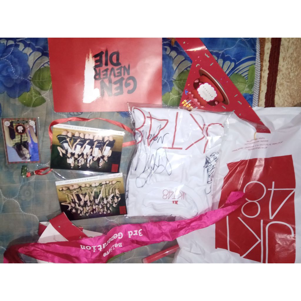 T-Shirt JKT48 Official Gen 1 Sign 9 Member - JKT48 Theater 5th Anniversary Event "B•E•L•I•E•V•E" 201