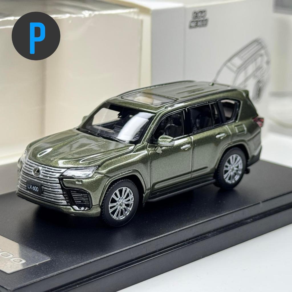 LCD Models 64 Lexus LX 600 LX600 Green Diecast Skala 64