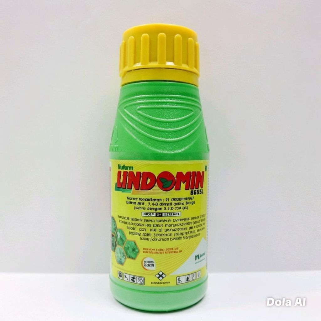 LINDOMIN 865SL 200ml - Obat Rumput Padi Jagung Sawit Karet Ampuh