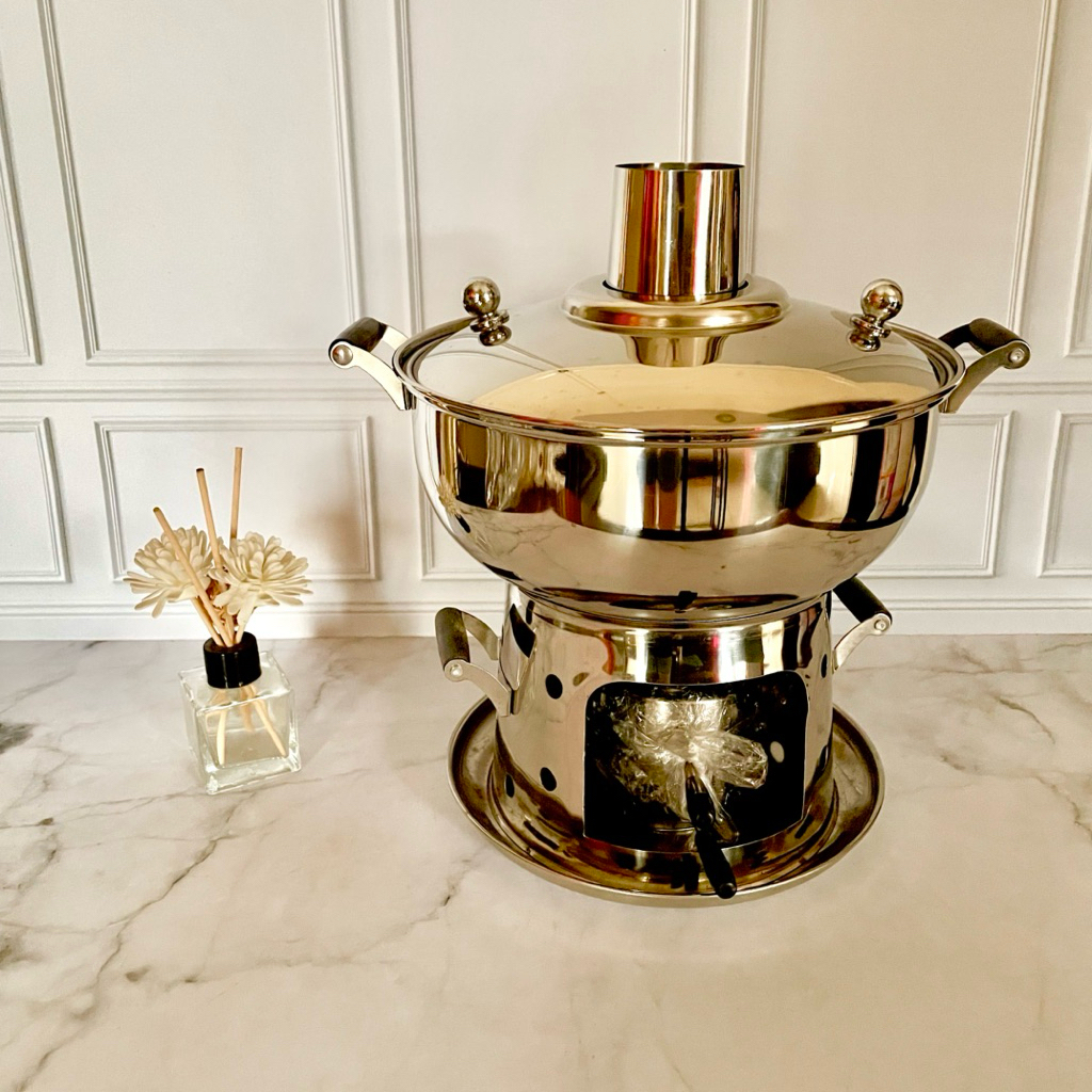 Hotpot Thailand 22cm - Panci Hotpot Steamboat Shabu Shabu Jepang - Hotpot Warmer - Panci Pemanas Hot