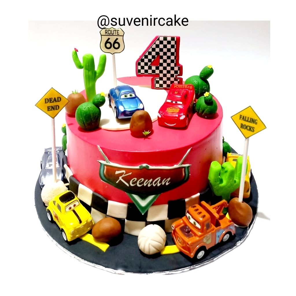 cake cars/cars cake/kue ulang tahun dandy's world /custom cake cars/cake custom cars/cake mobil/kue 