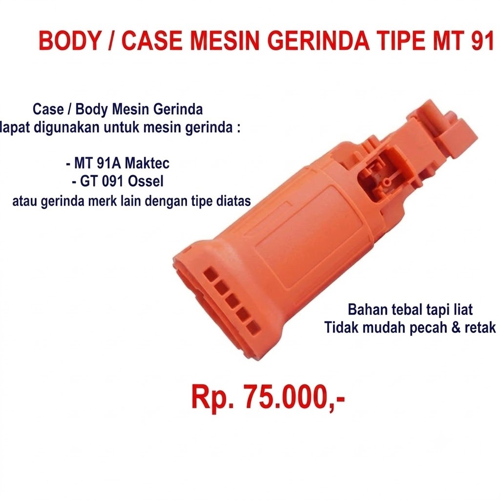 OSSEL Body Mesin Gerinda MT91A Maktec Ossel