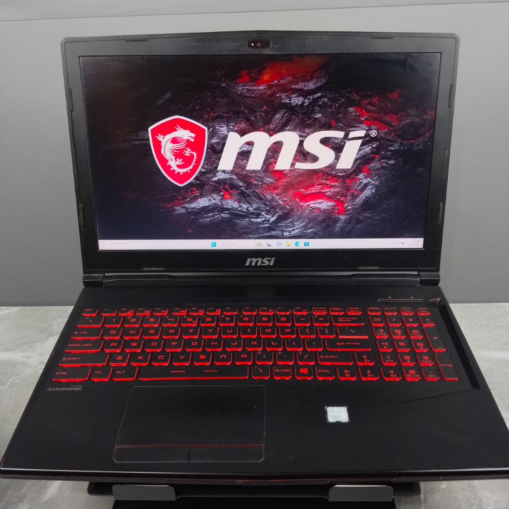MSI Gaming GL63 8RC Core i7-8750H Laptop Gaming Kencang untuk Game, Editing & Multitasking Berat, VG