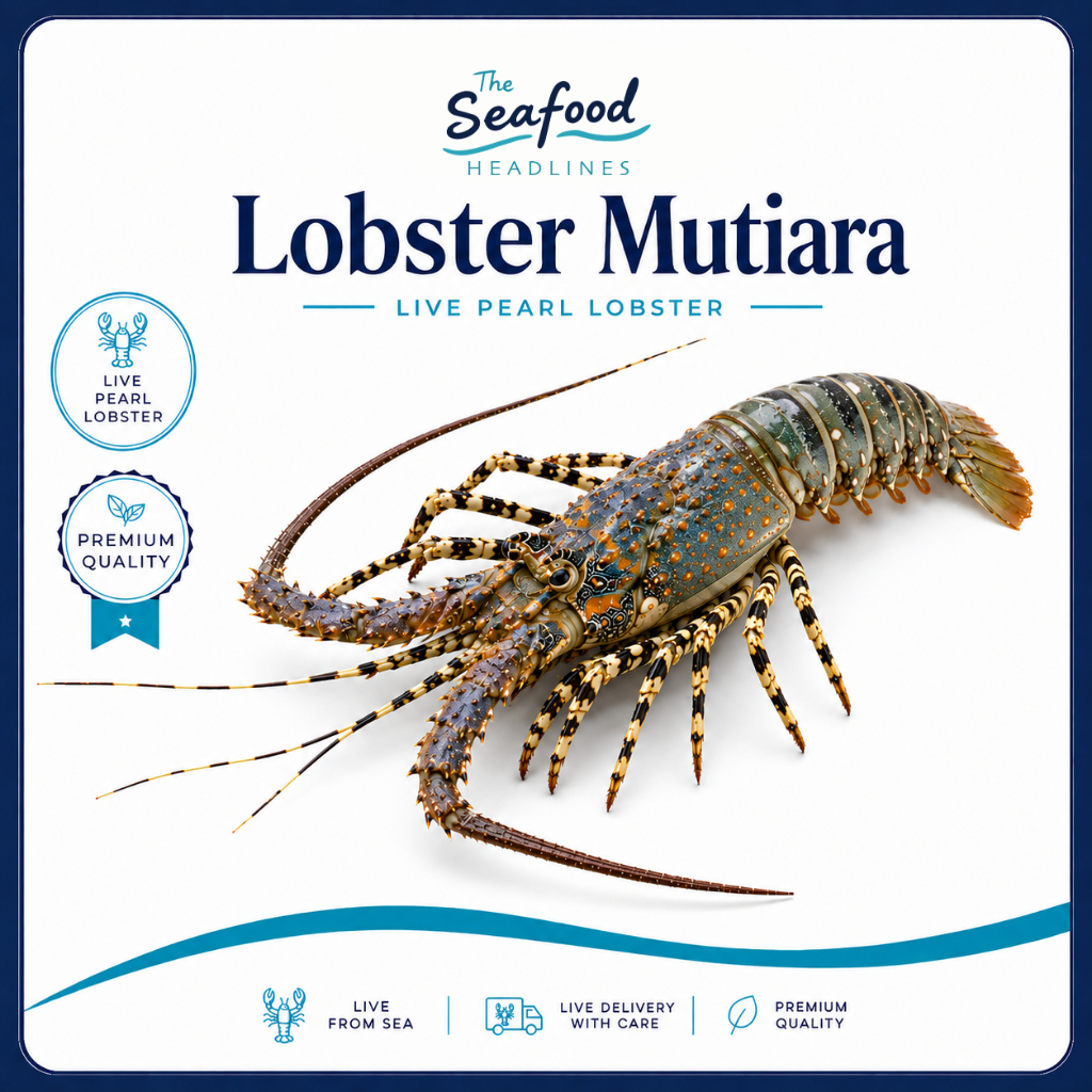 Lobster Laut Hidup Mutiara