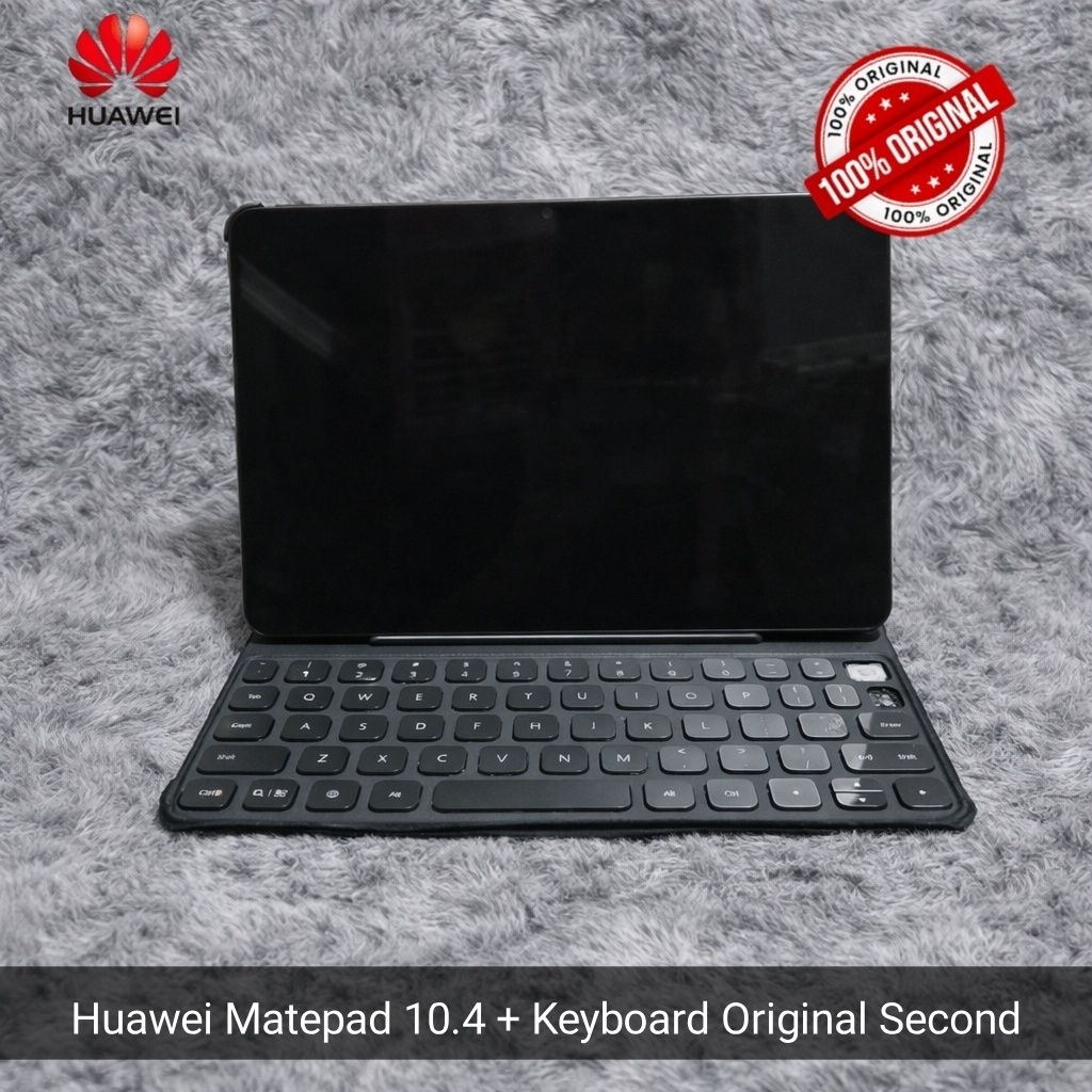 [NEW/SECOND] HUAWEI MATEPAD 10.4 + Keyboard RAM 4/128 GB GARANSI RESMI ORIGINAL