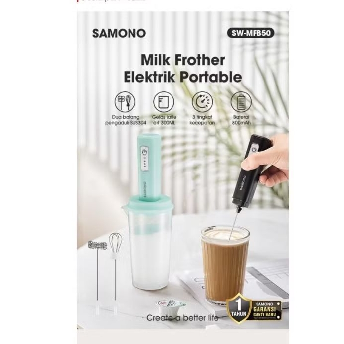 MILK FROTHER SAMONO SW MFB 50