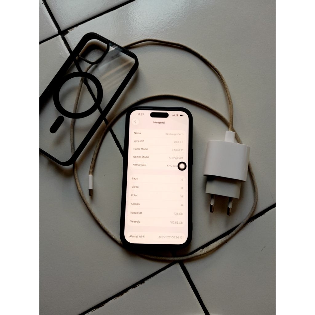 Iphone 15 128 bypass x IBOX full orian