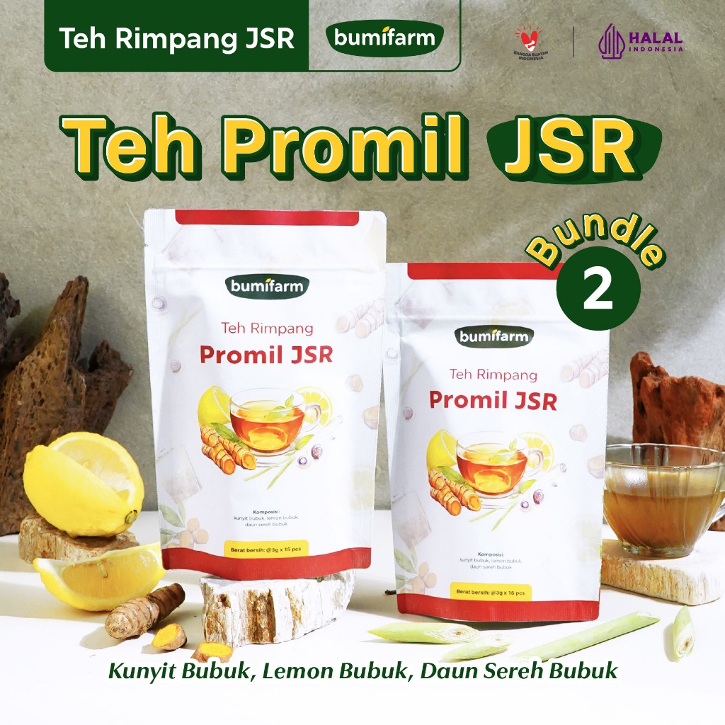 BUNDLING 2 JSR PROMIL BUMIFARM / JSR DETOX RAHIM / JAMU PROMIL / RAMUAN PROMIL JSR / JSR PROMIL / RE