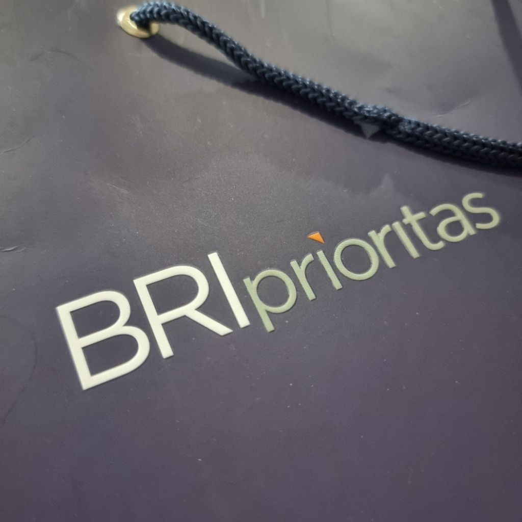 BRI Prioritas Tas Tote Bag Shopping Bank Untuk Pamer Ke Mertua Dan Nambah Gengsi