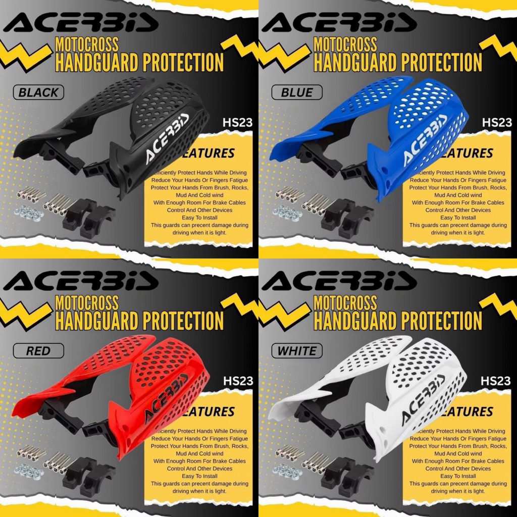 Handguard Motor Model Jaring Acerbis import Universal Klx Crf Dtracker vixion Adv Dll Handguard