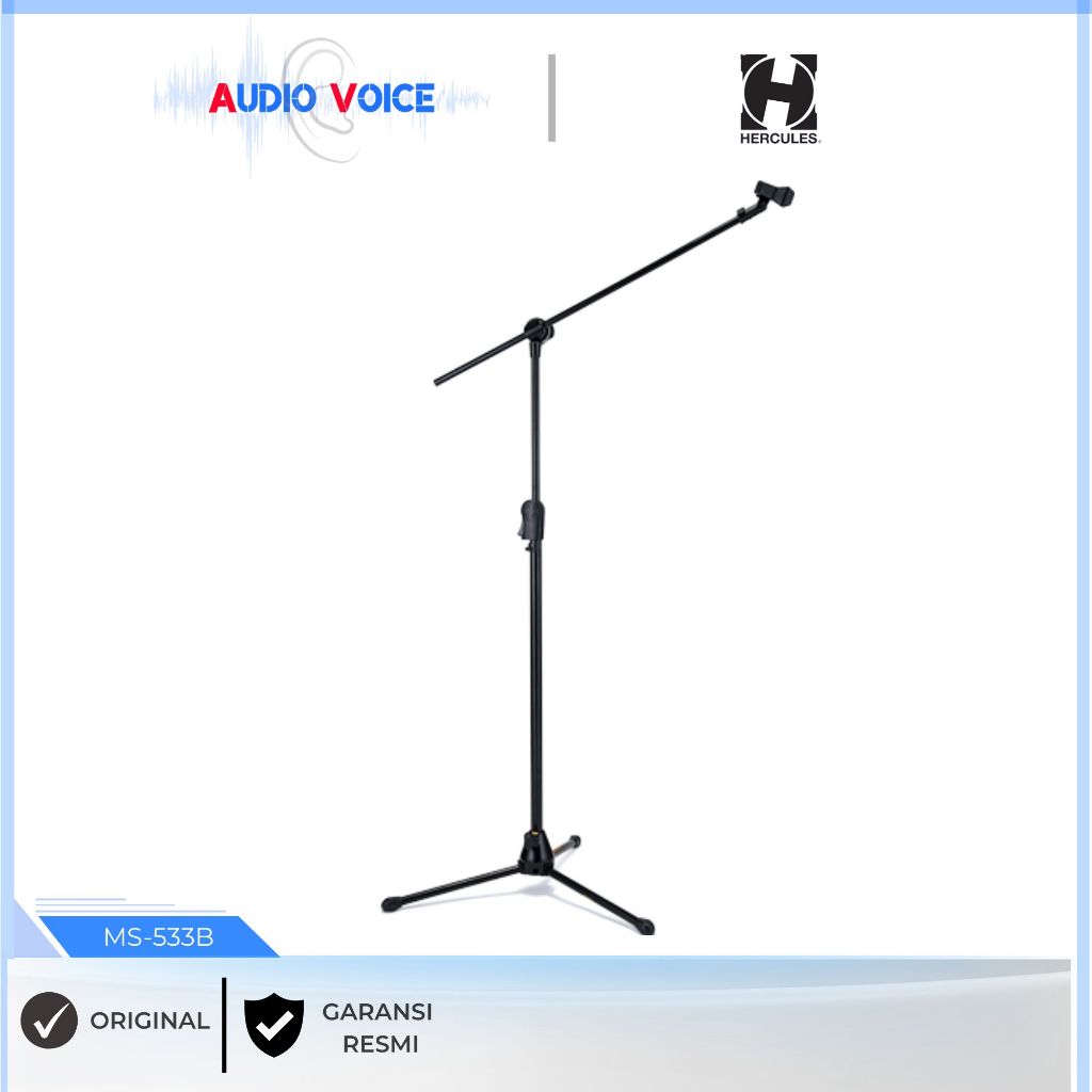 Stand Mic Hercules MS533B Boom Original