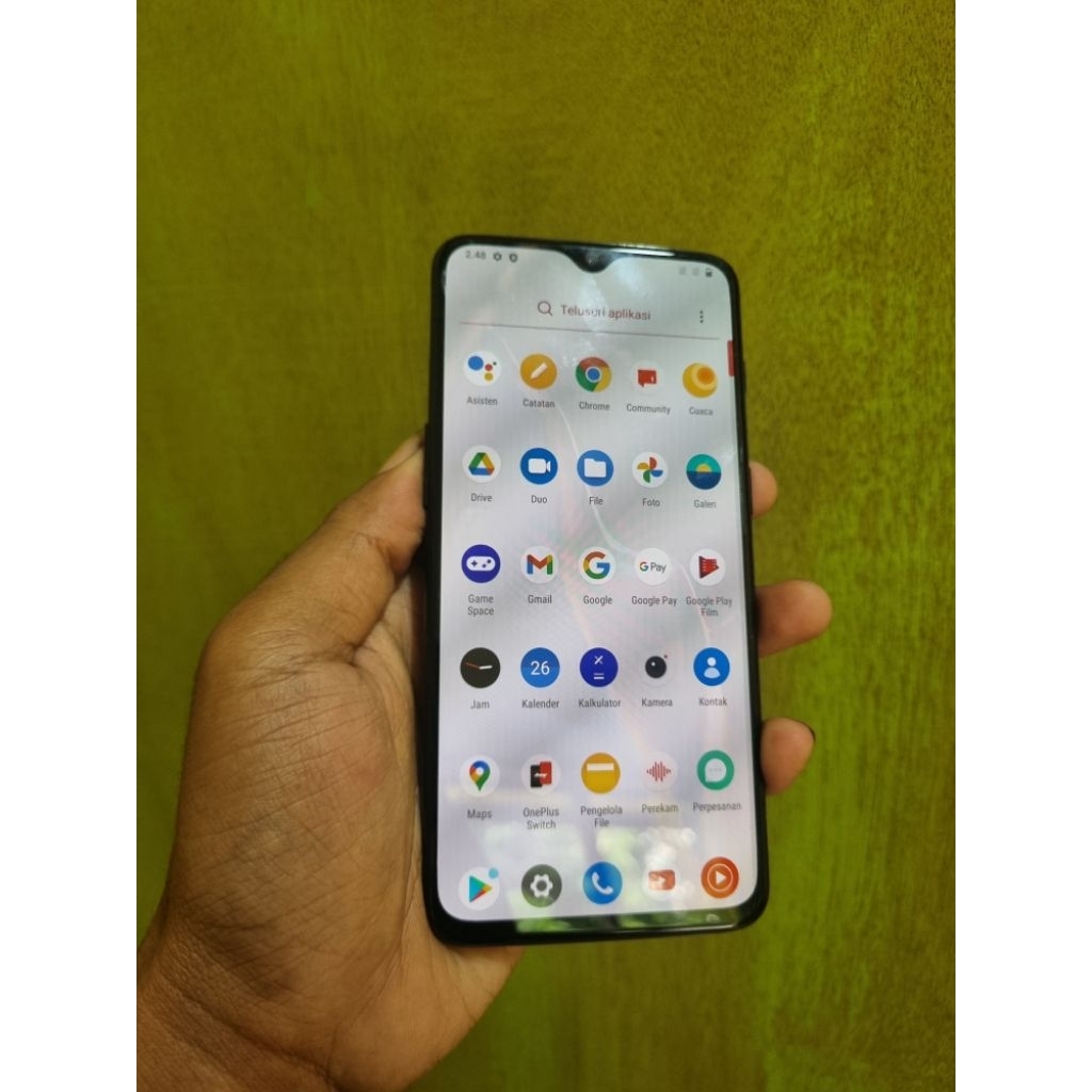 Handphone Second Oneplus 6T Ram 6GB Rom 128GB