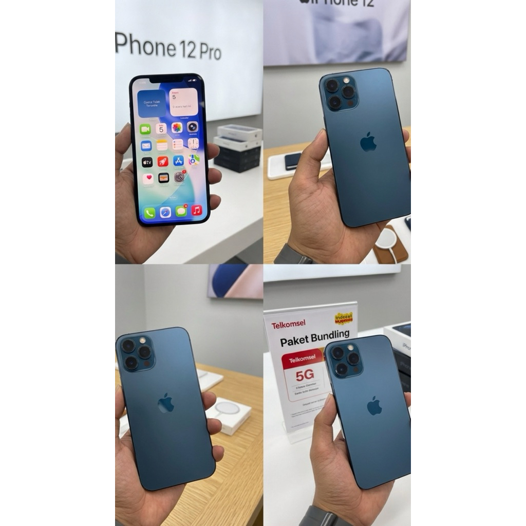 iPhone 12 Pro Max 256GB Second Original – HiPhone Cell